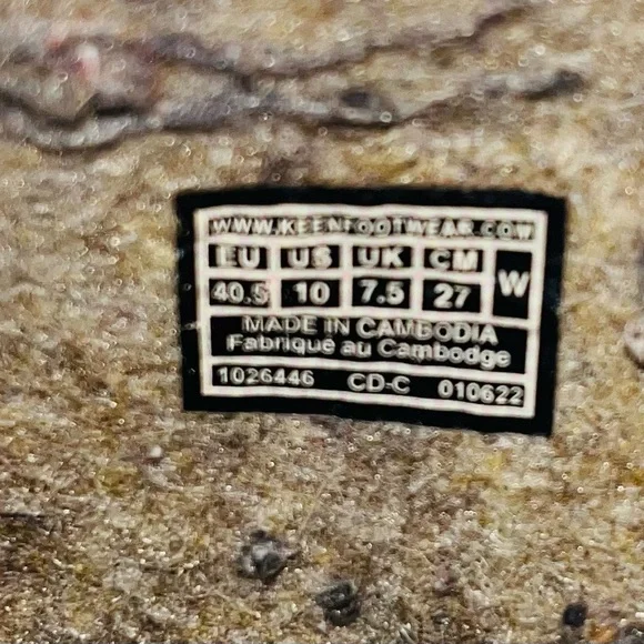 Keen Mosey Wool Chukka Boots Taupe/Birch  sz 10 - Picture 7 of 10
